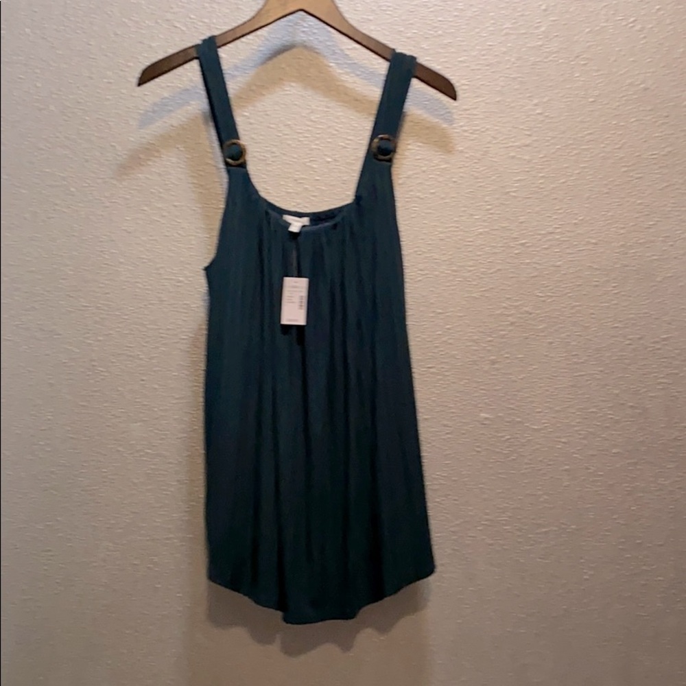 Green tank NWT Maurices 0
